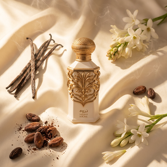 Nazwah Niche Collection EDP 100 ml – Fragrância floral-gourmand para mulher