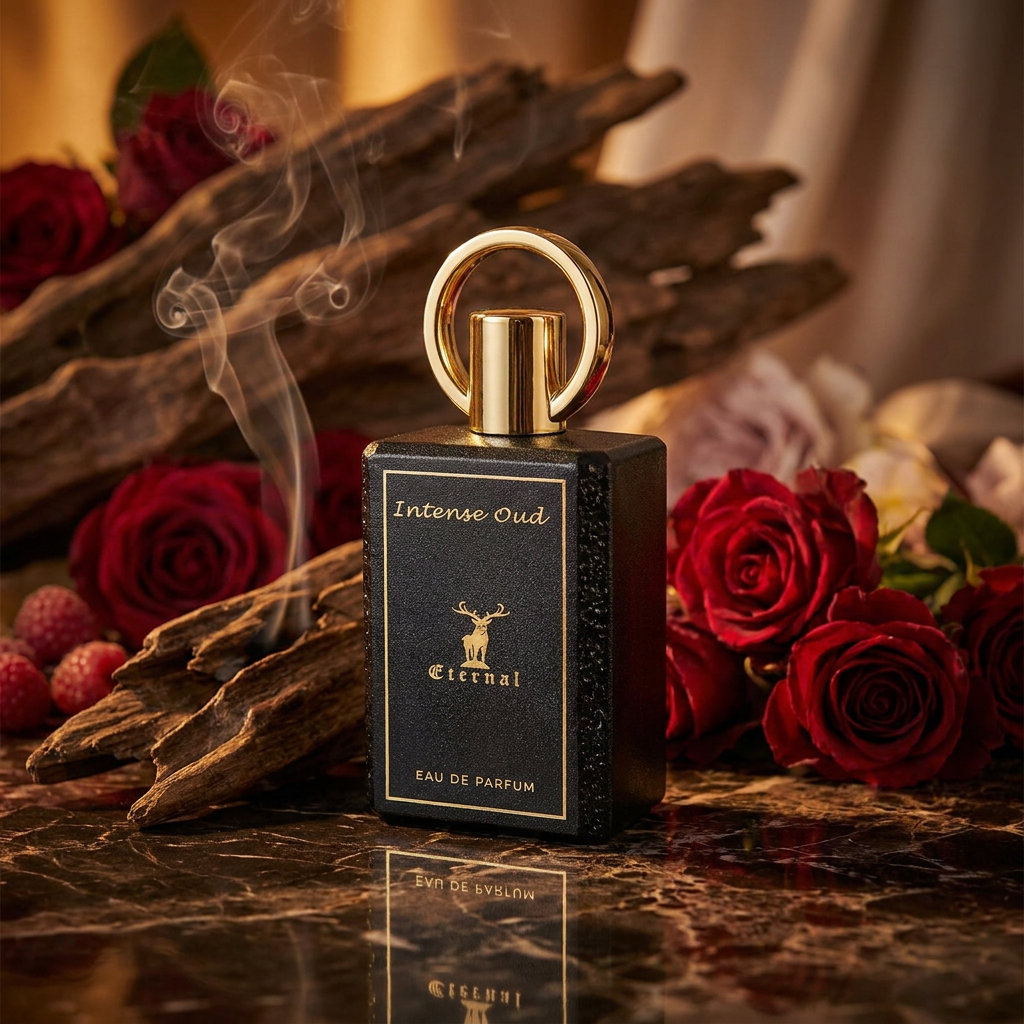 100 ml Eau de Perfume Oriental INTENSE OUD (TOP: PEAR, RASPBERRY, SAFFRON; MIDDLE: ORANGE BLOSSOM, ROSE; BASE: MUSK, AGARWOOD, AMBER) 3 
