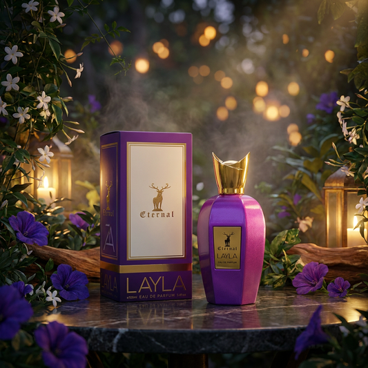Layla Eternal Collection EDP 100 ml – Fragrância floral-amadeirada para mulher