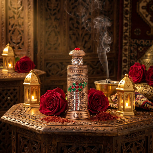 Óleo de perfume concentrado Jawad 18 ml – Fragrância unissexo picante e amadeirada