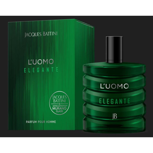100 ml de EDT, Jacques Battini Luomo Eleganto — fragrância aromático-amadeirada para homem
