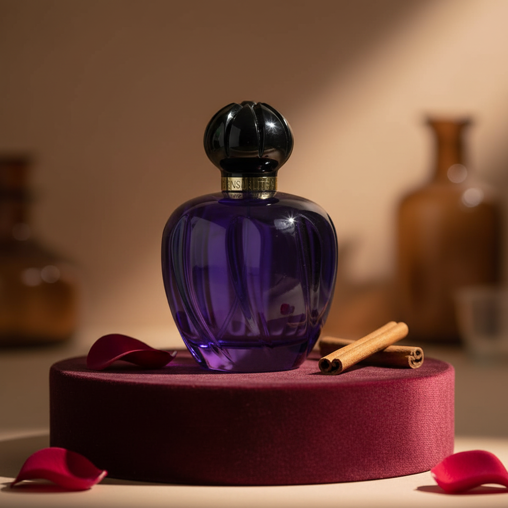 100 ml Eau de Parfum "EXPRESS SENSUALITE CAPTIVE" Fragrância Frutada Floral para Mulheres, com alto teor de óleo perfumado 6%