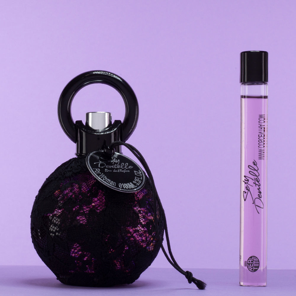 100 ml + 10 ml de Eau de Perfume "SEXY DENTELLE" Oriental - Fragrância Floral para Mulheres
