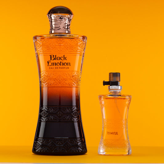 100 ml + 15 ml de Eau de Perfume "BLACK EMOTION" Oriental - Fragrância de Baunilha para Mulheres