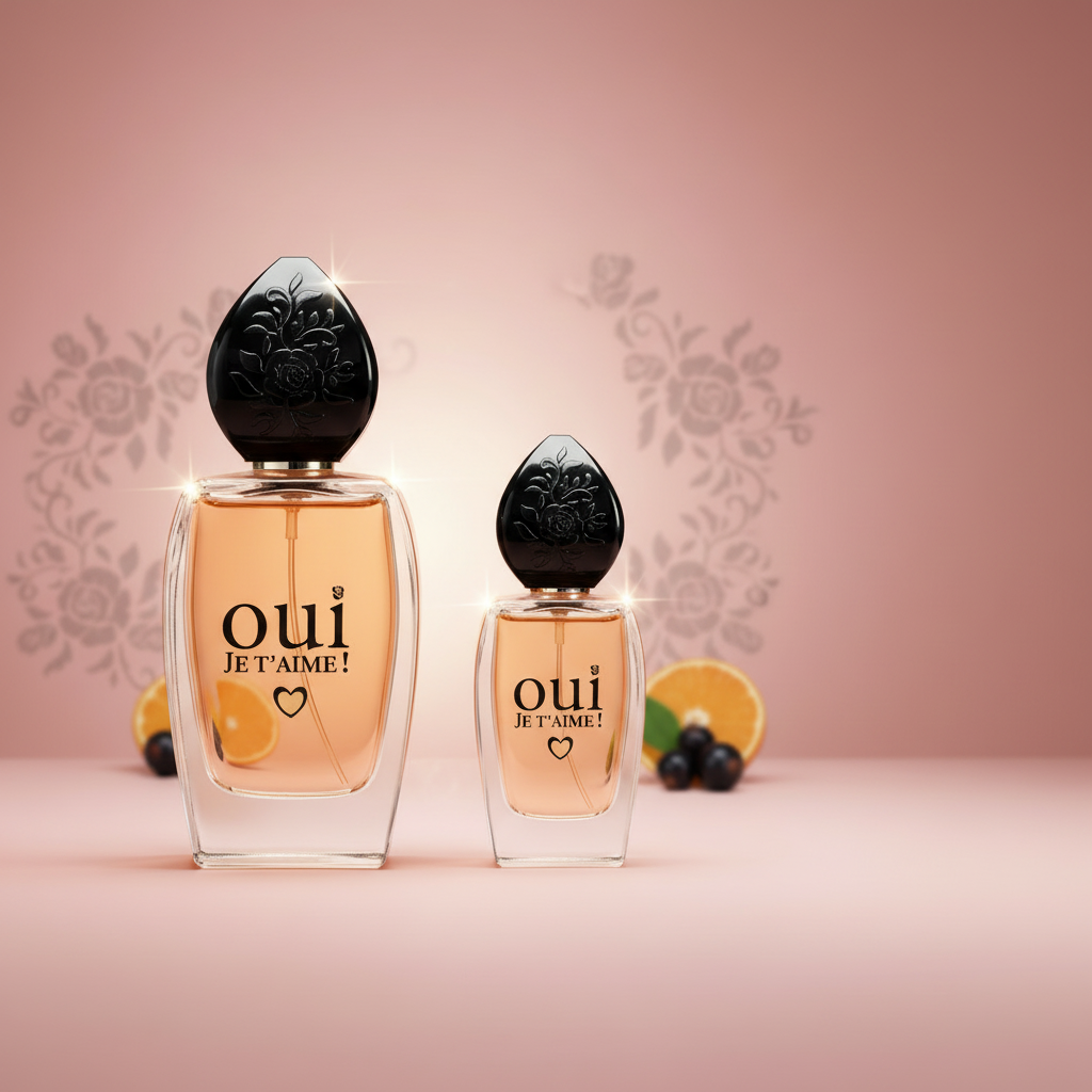 100 ml + 30 ml de Eau de Perfume "OUI JE T'AIME" Chipre - Fragrância de Frutas para Mulheres 3 