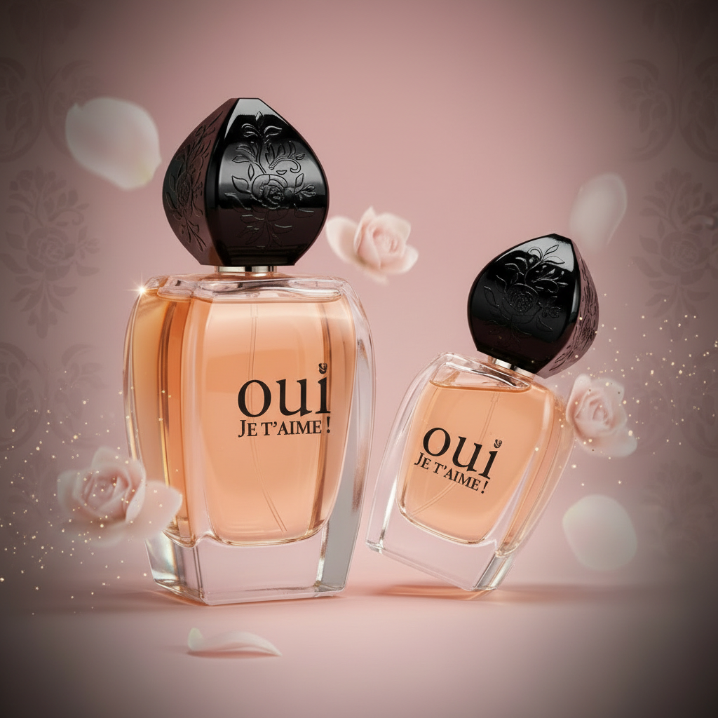 100 ml + 30 ml de Eau de Perfume "OUI JE T'AIME" Chipre - Fragrância de Frutas para Mulheres 4 