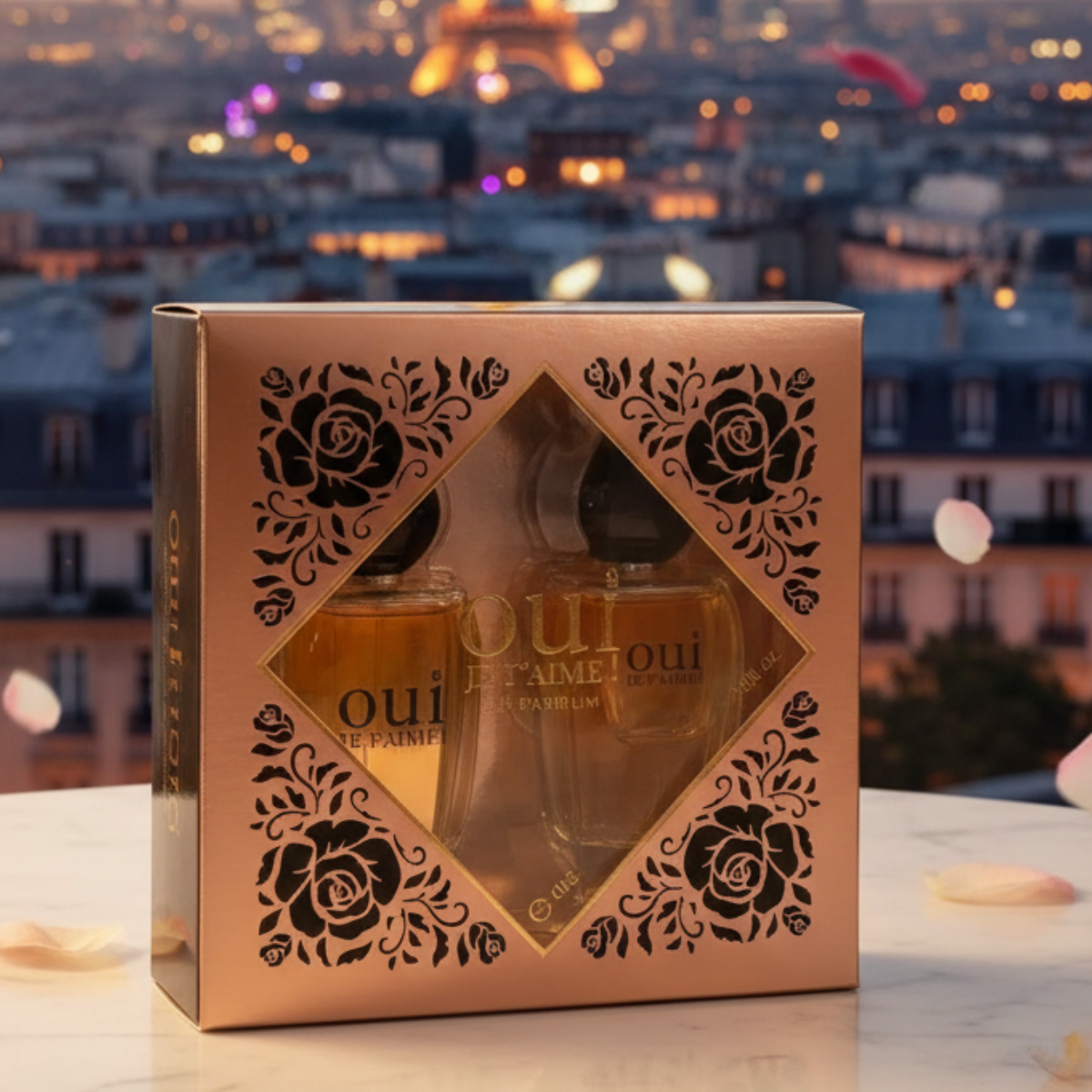 100 ml + 30 ml de Eau de Perfume "OUI JE T'AIME" Chipre - Fragrância de Frutas para Mulheres