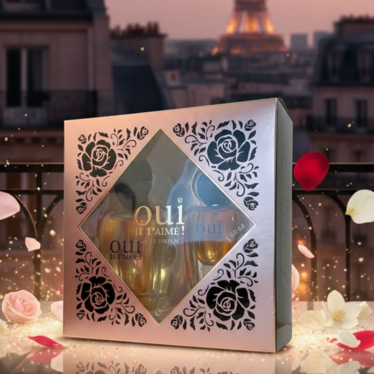 100 ml + 30 ml de Eau de Perfume "OUI JE T'AIME" Chipre - Fragrância de Frutas para Mulheres