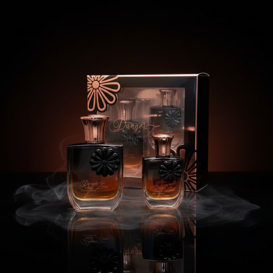100 ml + 30 ml Eau de Perfume "DANGER ZONE NOIR" Oriental - Fragrância de Baunilha para Mulheres
