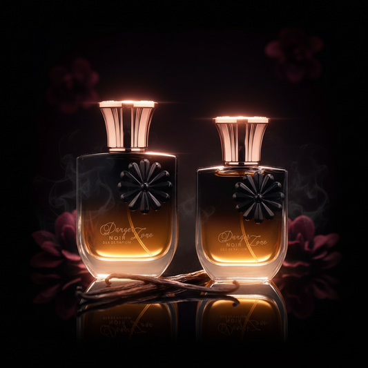100 ml + 30 ml Eau de Perfume "DANGER ZONE NOIR" Oriental - Fragrância de Baunilha para Mulheres