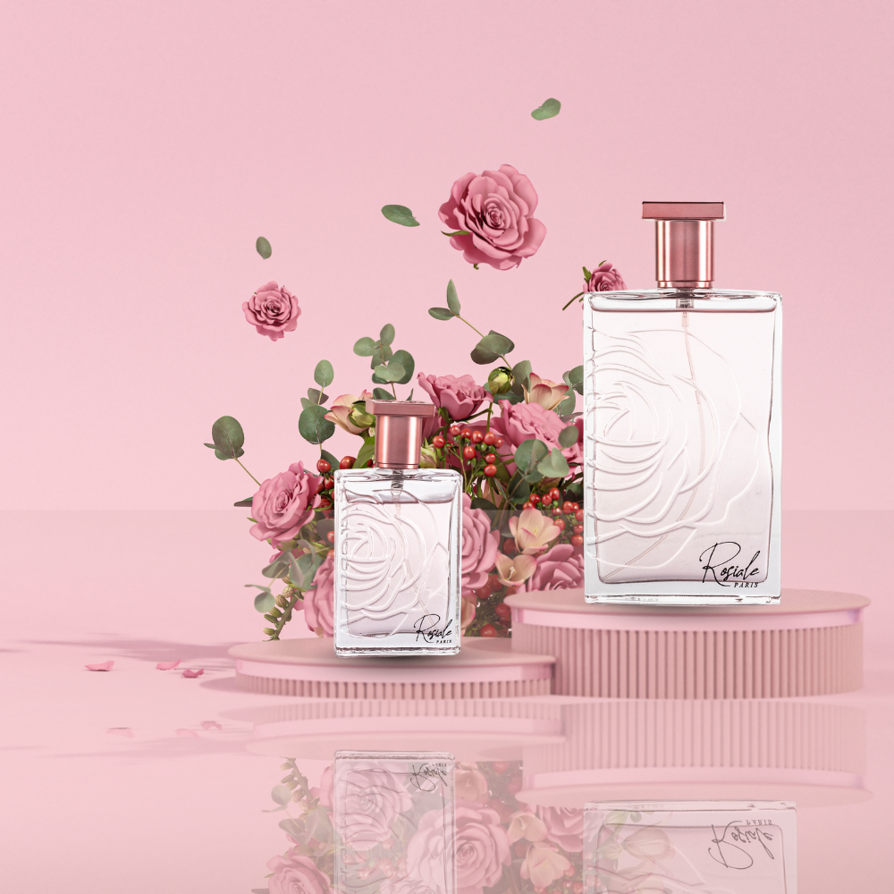 100 ml + 30 ml de Eau de Perfume "ROSIALE" Fresco - Fragrância Floral para Mulheres 2 