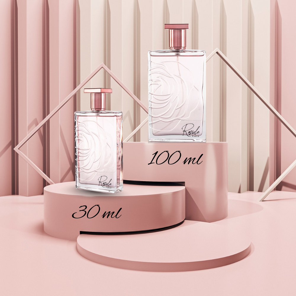 100 ml + 30 ml de Eau de Perfume "ROSIALE" Fresco - Fragrância Floral para Mulheres 3 