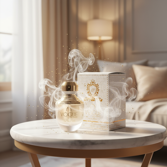 100 ml Eau de Parfum VOGUE, Fragrância Floral Frutada Almiscarada para Mulher