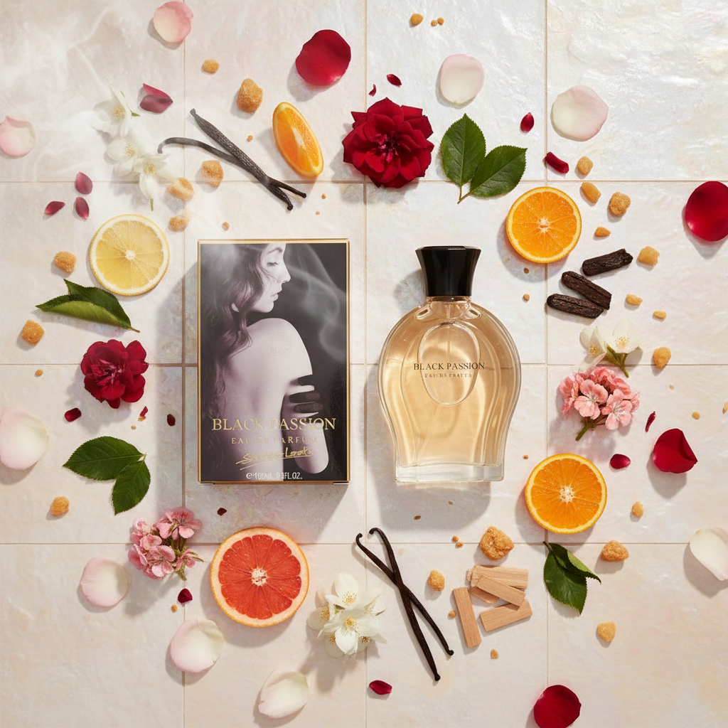 100 ml BLACK PASSION de Fragrância Oriental para Mulher 2 