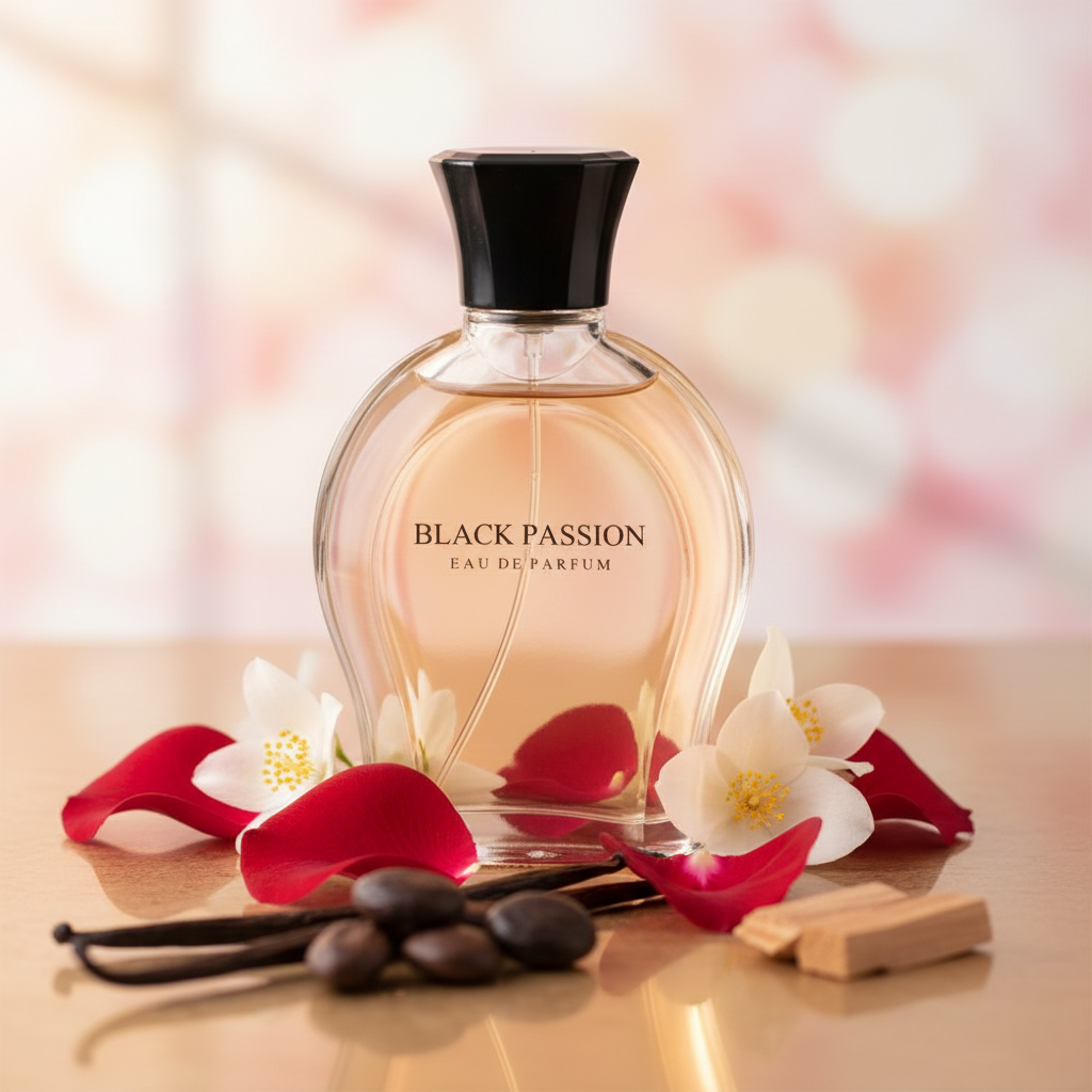 100 ml BLACK PASSION de Fragrância Oriental para Mulher