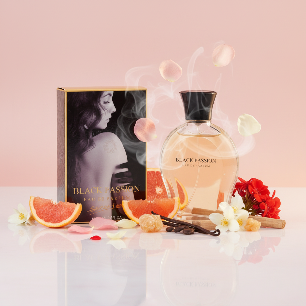 100 ml BLACK PASSION de Fragrância Oriental para Mulher 4 