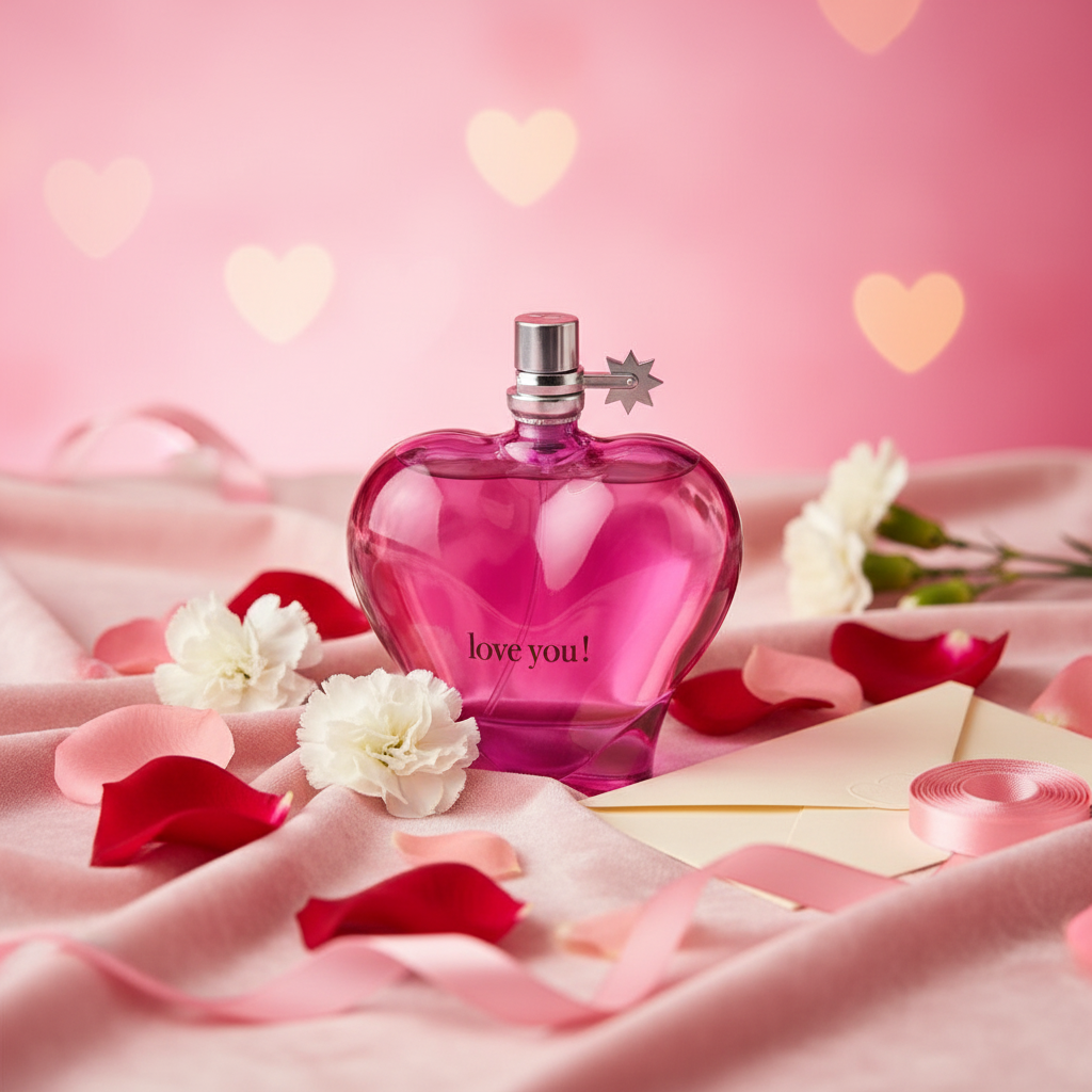 100 ml Eau de Perfume "Love You Pink" Fragrância Frutal - Cítrica para Mulheres