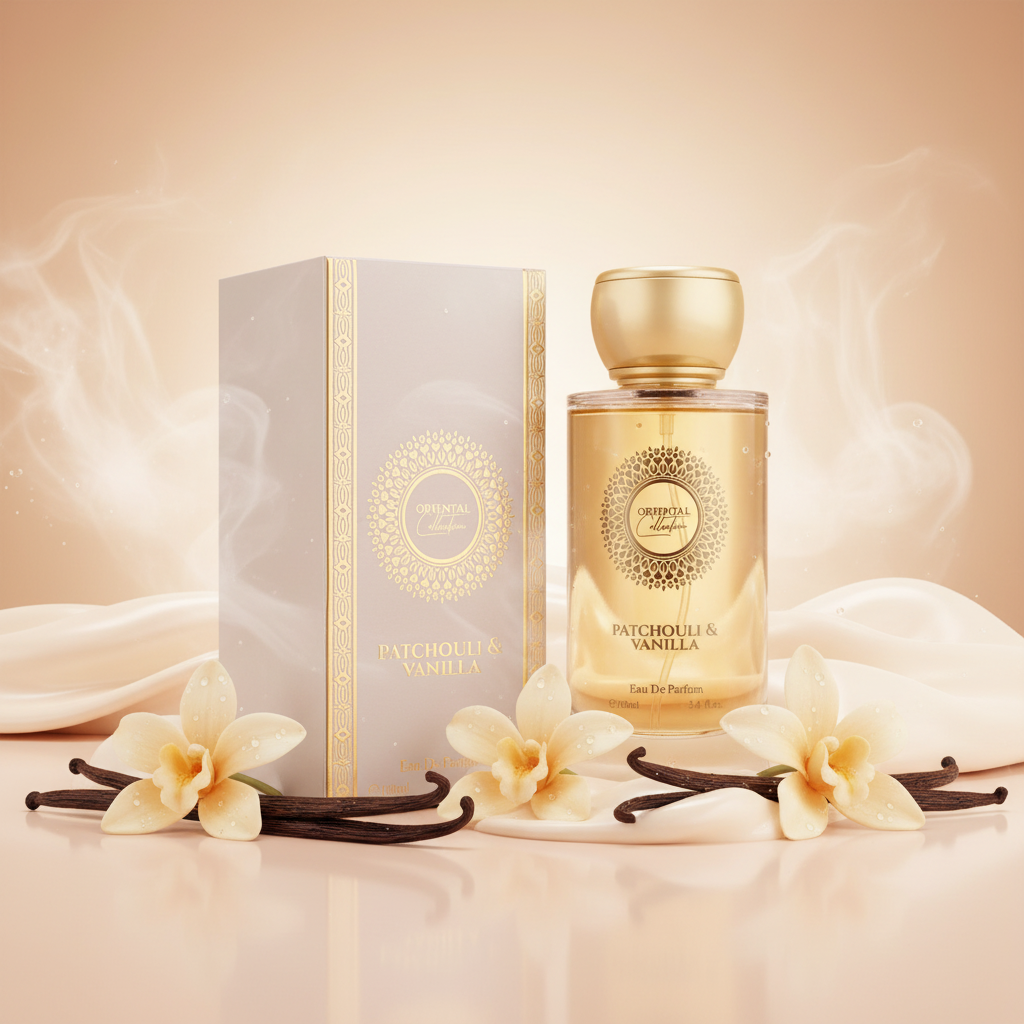 100 ml EDP PATCHOULI & Baunilha Fragrância feminina oriental amadeirada, elegante e aromática 3 