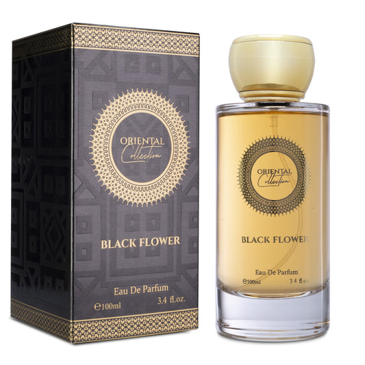 100 ml EDP BLACK FLOWER fragrância sensual, doce e excitante, unissexo