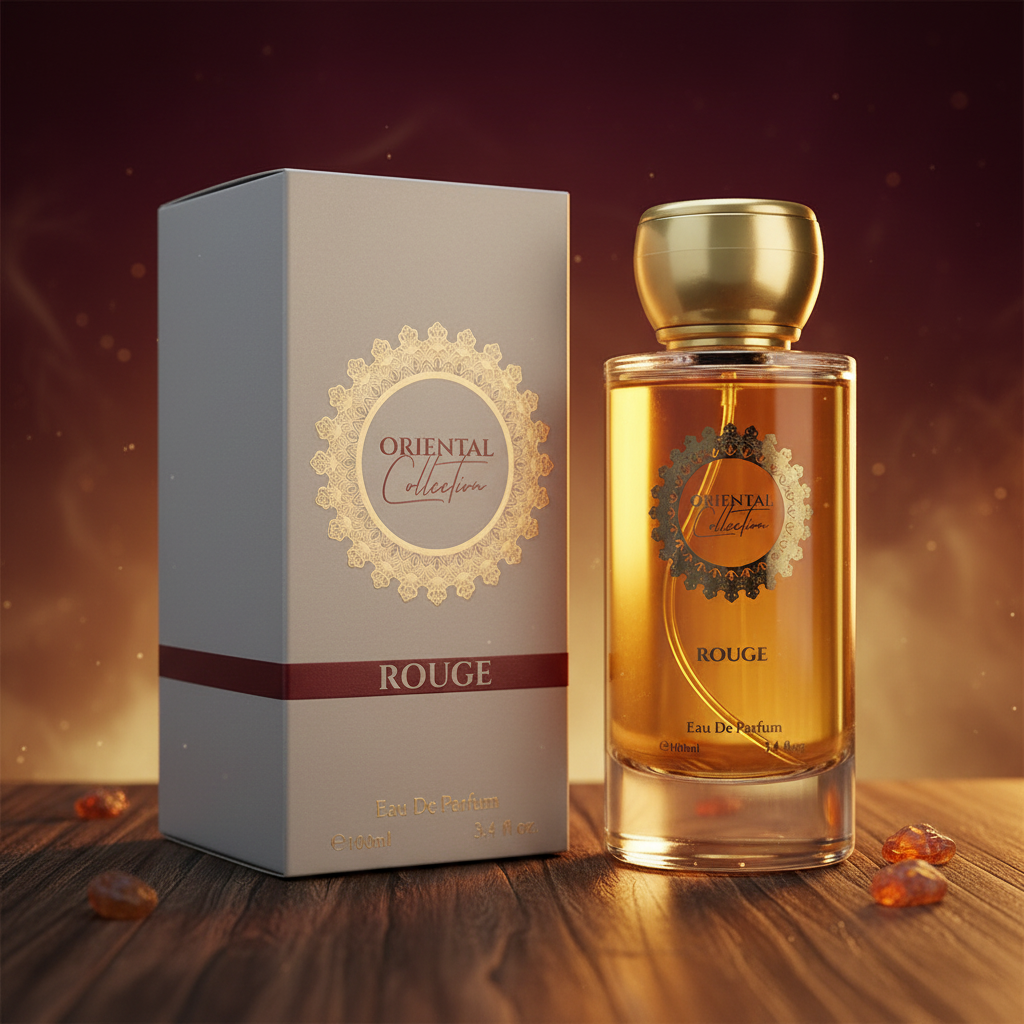 100 ml EDP ROUGE fragrância amadeirada, misteriosa e excitante, unissexo 1 