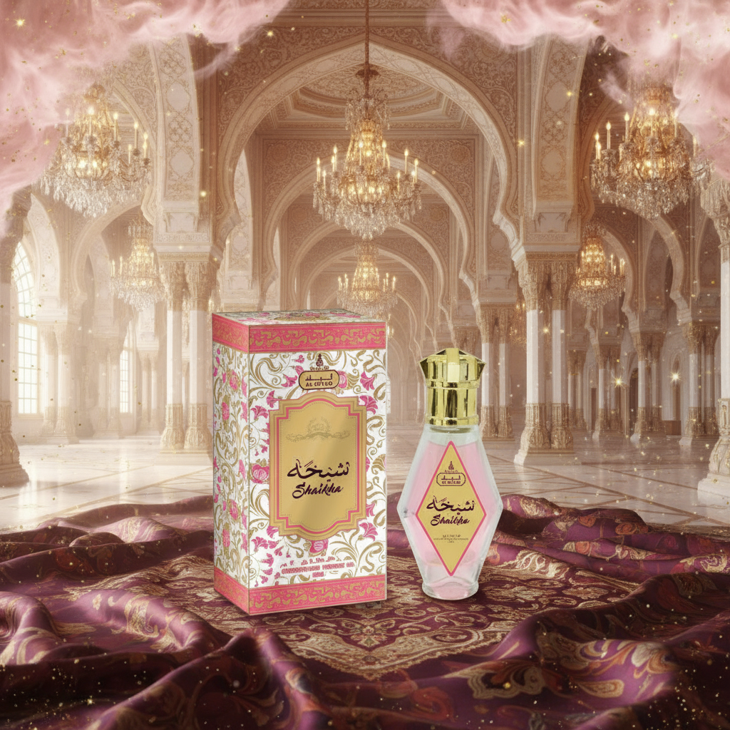 20 ml de óleo de perfume SHAIKHA, fragrância floral - frutada para mulher