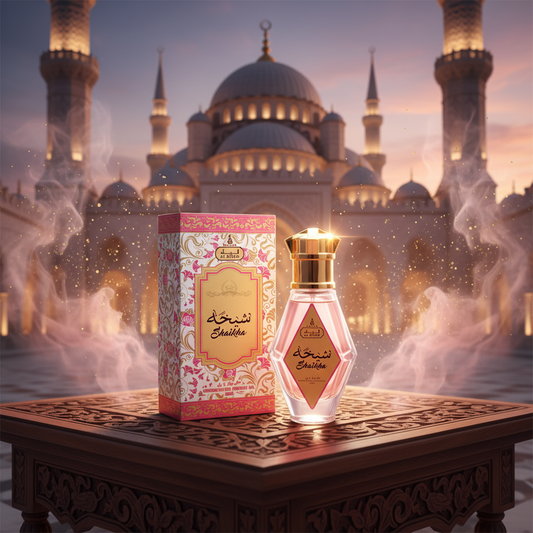 20 ml de óleo de perfume SHAIKHA, fragrância floral - frutada para mulher