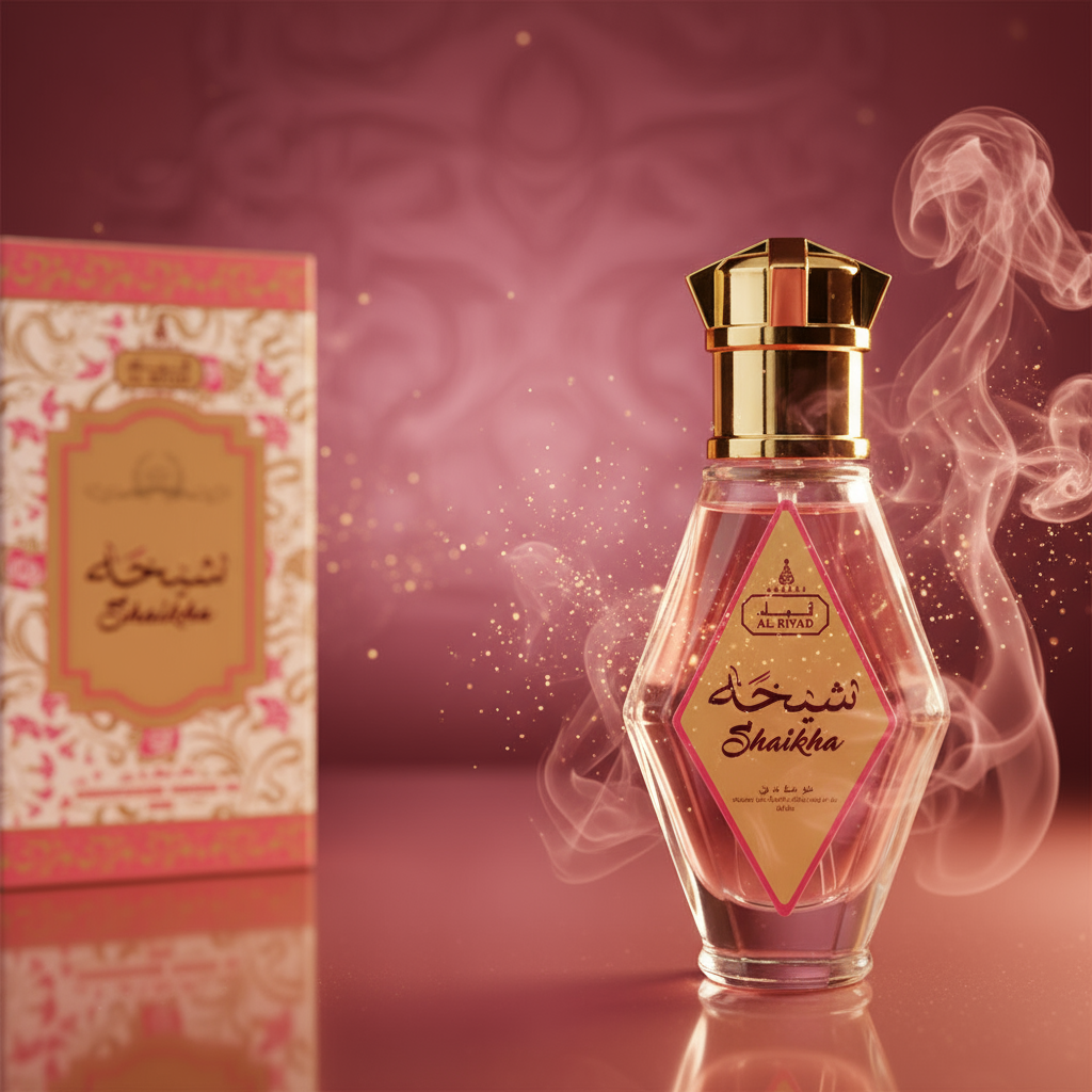 20 ml de óleo de perfume SHAIKHA, fragrância floral - frutada para mulher