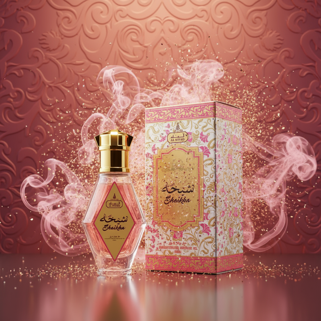 20 ml de óleo de perfume SHAIKHA, fragrância floral - frutada para mulher