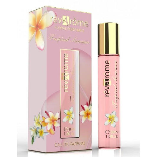 30 ml EDP, Revarome Tropical Summer chypre - fragrância floral para mulher