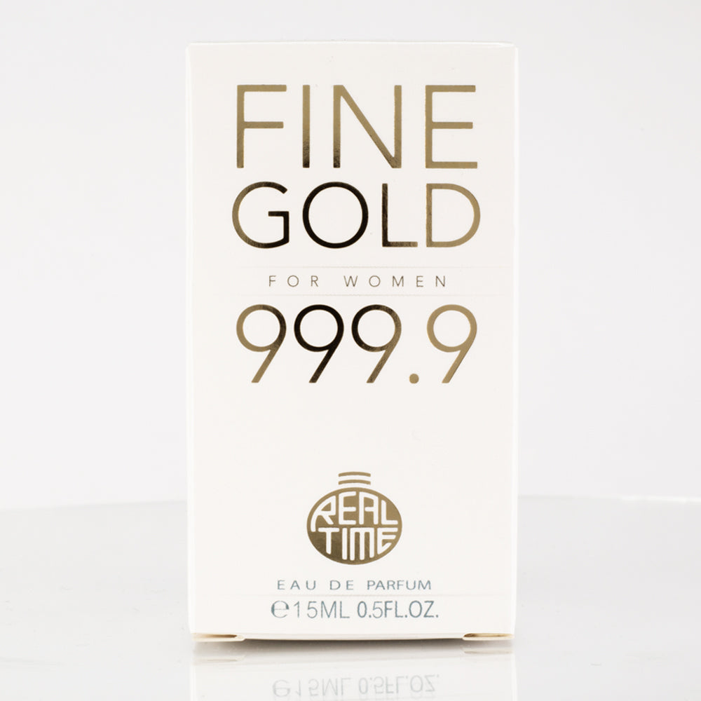 15ml Eau de Perfume "Fine gold For Women" Fragrância Frutada para Mulheres