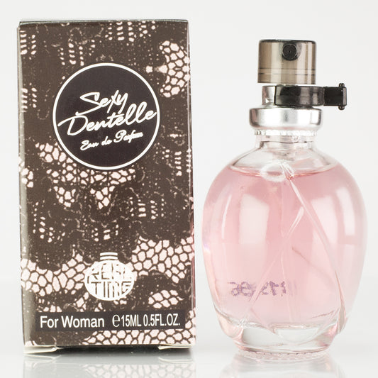 15ml de Eau de Perfume "SEXY DENTELLE" Oriental - Fragrância Floral para Mulheres