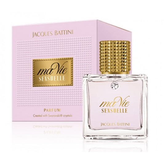50 ml EDP, Jacques Battini Ma Vie Sensuelle fragrância frutada - floral para mulher