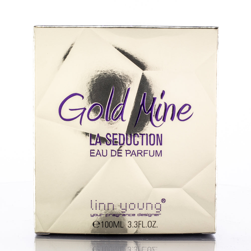 Linn Young EDP 100ml "Gold Mine La Seduction" - Família: Chipre - Floral