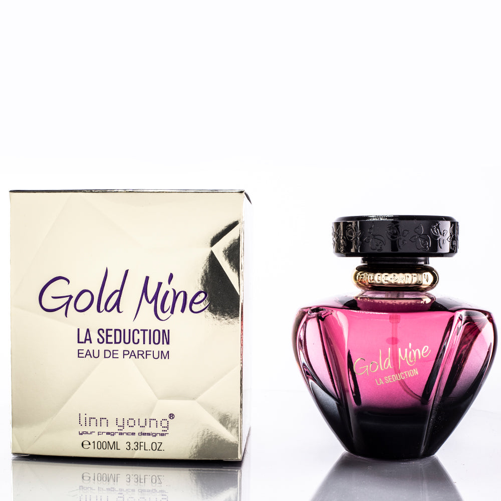 Linn Young EDP 100ml "Gold Mine La Seduction" - Família: Chipre - Floral 6 