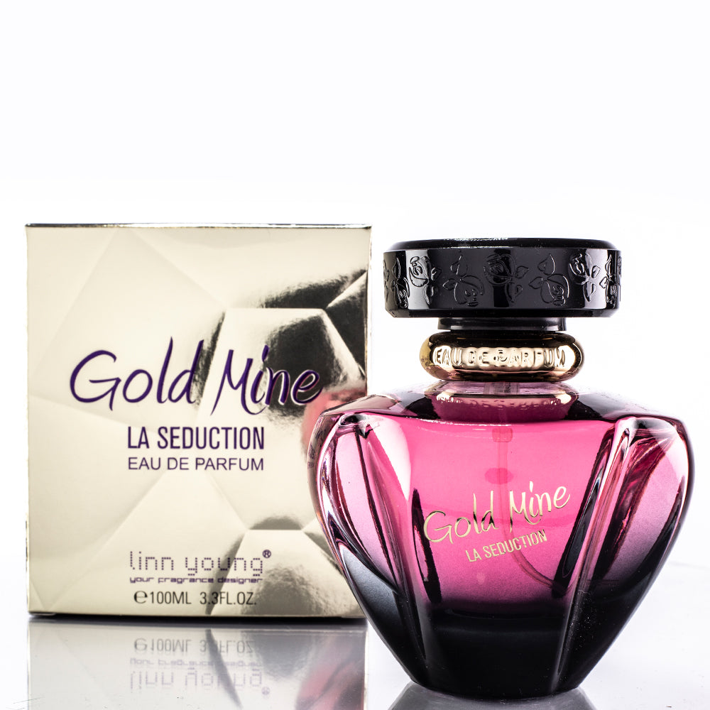 Linn Young EDP 100ml "Gold Mine La Seduction" - Família: Chipre - Floral