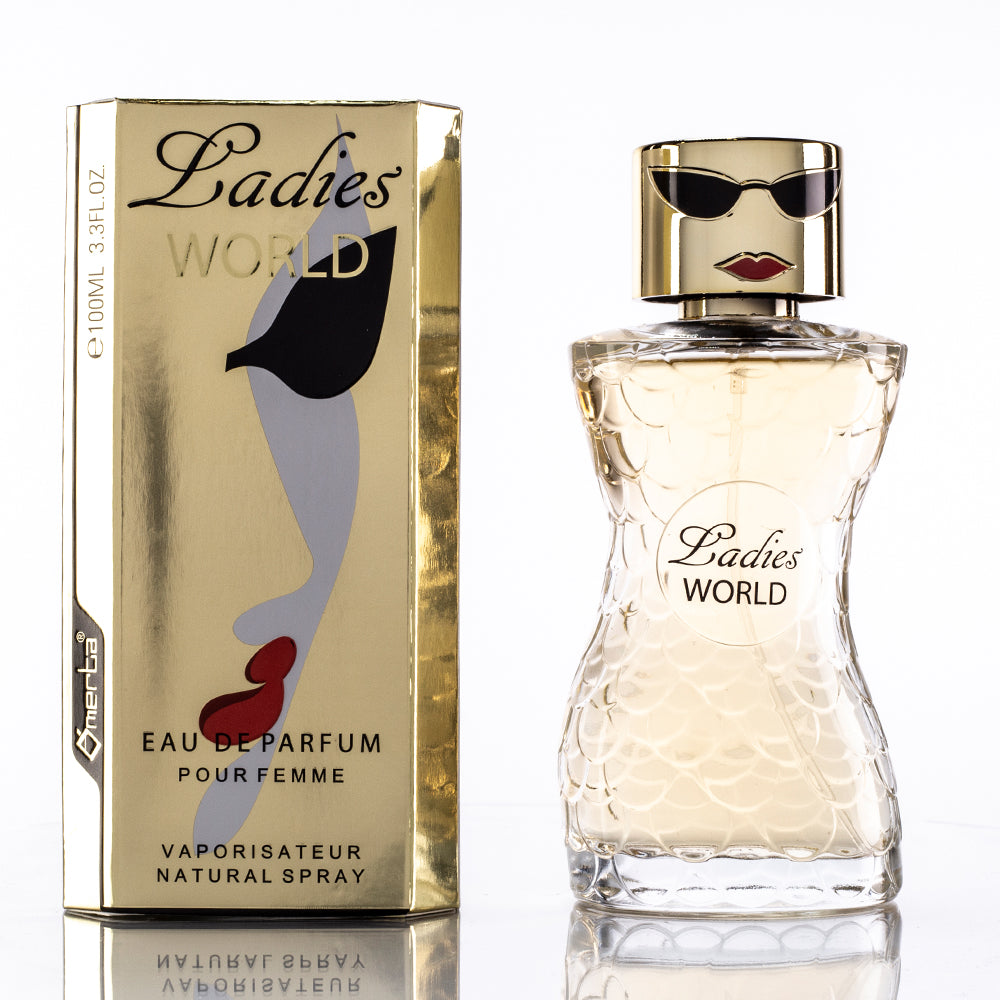 Omerta EDP 100ml "Ladies World" - Família: Floral - Amadeirado - Almíscar 7 