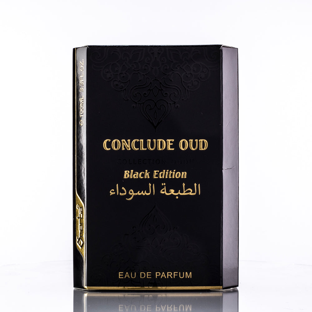 Omerta EDP 100ml "Conclude Oud Black Edition" - Família: Chipre 4 