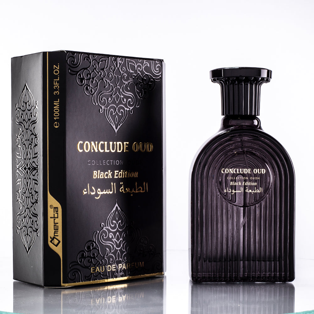 Omerta EDP 100ml "Conclude Oud Black Edition" - Família: Chipre 8 