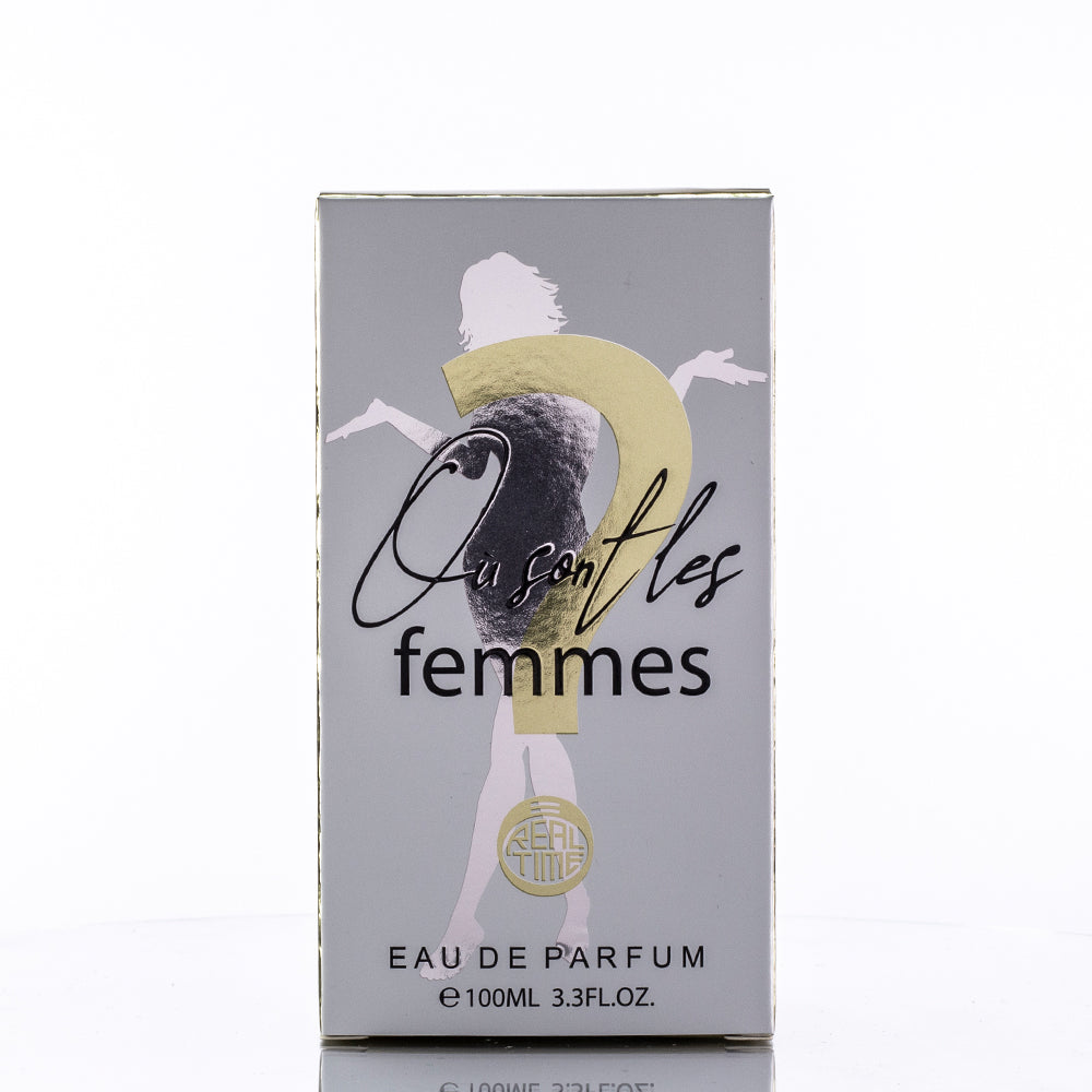 RealTime EDP 100ml "Où Sont Les Femmes" - Família: Floral - Amadeirado - Almíscar