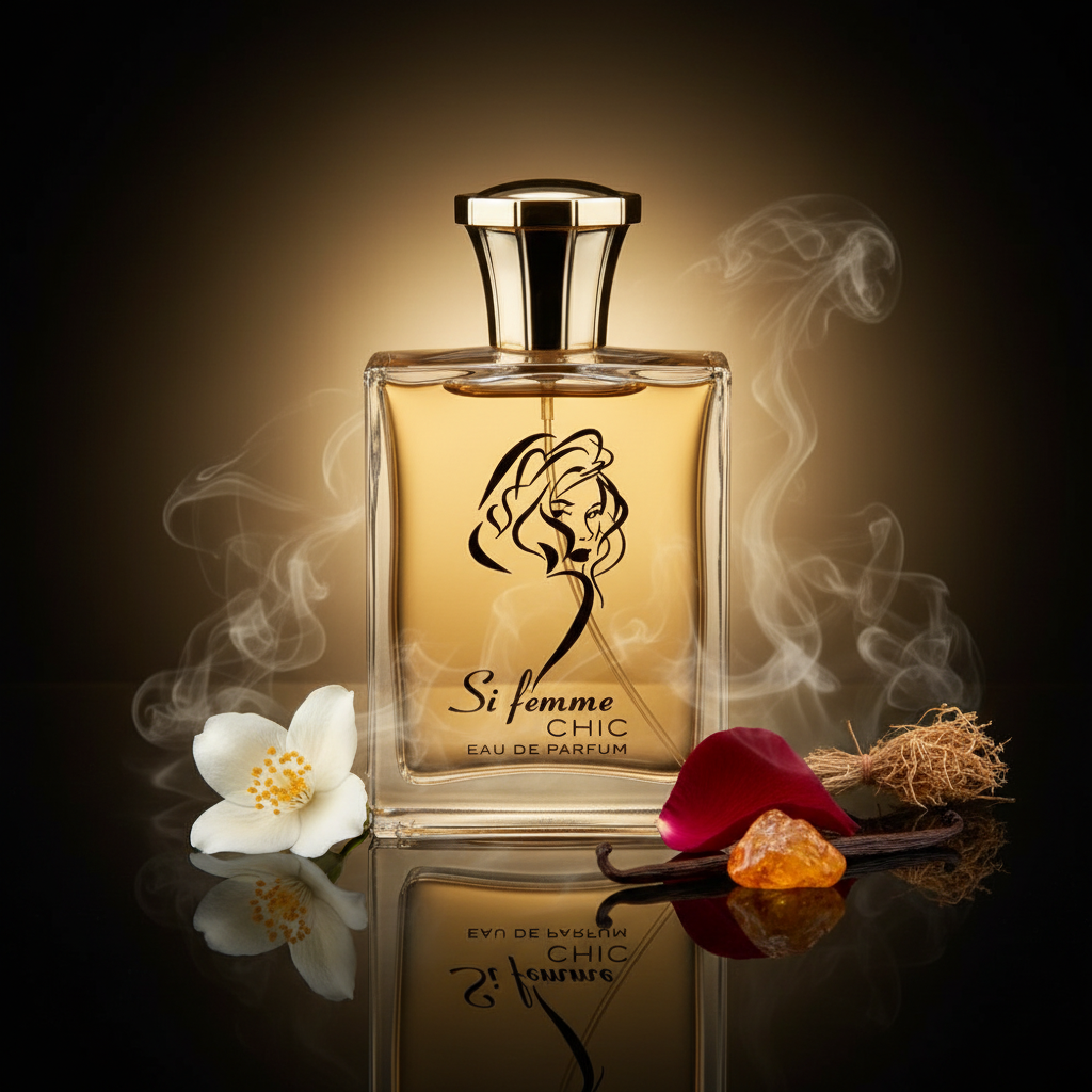 EDP 100ml “Si Femme Chic” - fragrância flora 5 