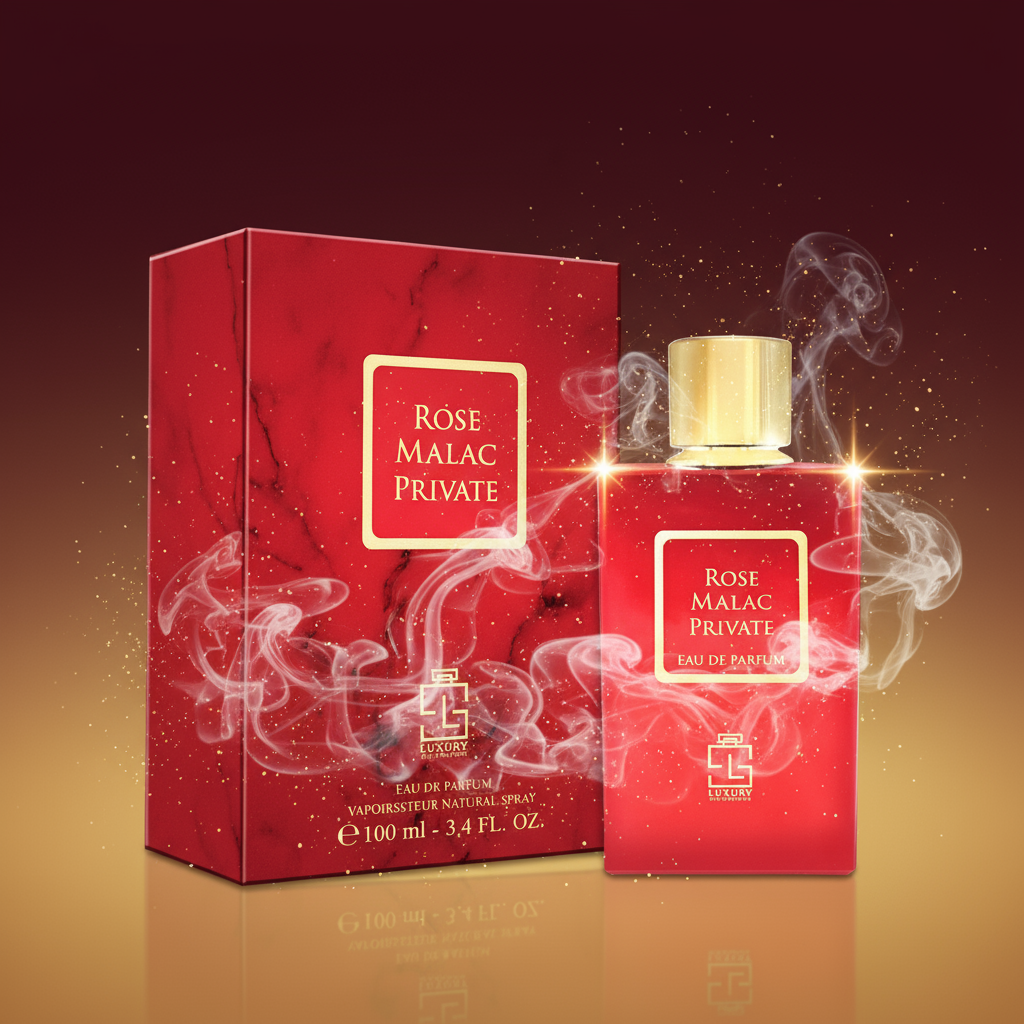 EDP 100 ml «Rose Malac Private» - fragrância floral para mulher 3 