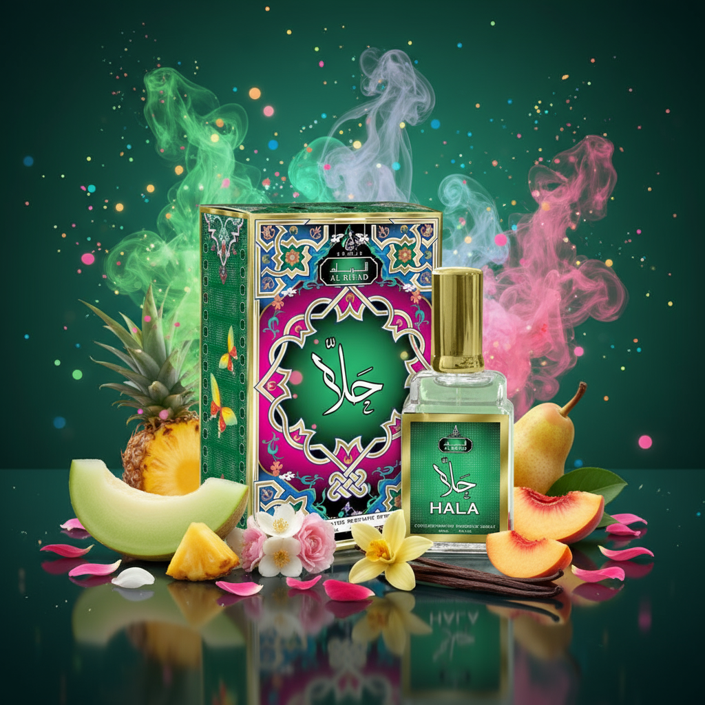 EDP 30 ml «Hala» – fragrância floral frutada unissex 2 