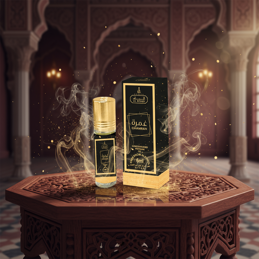 Óleo perfumado 6 ml «Ghamrah» – fragrância amadeirada oriental unissex 2 