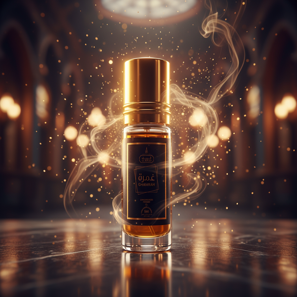 Óleo perfumado 6 ml «Ghamrah» – fragrância amadeirada oriental unissex