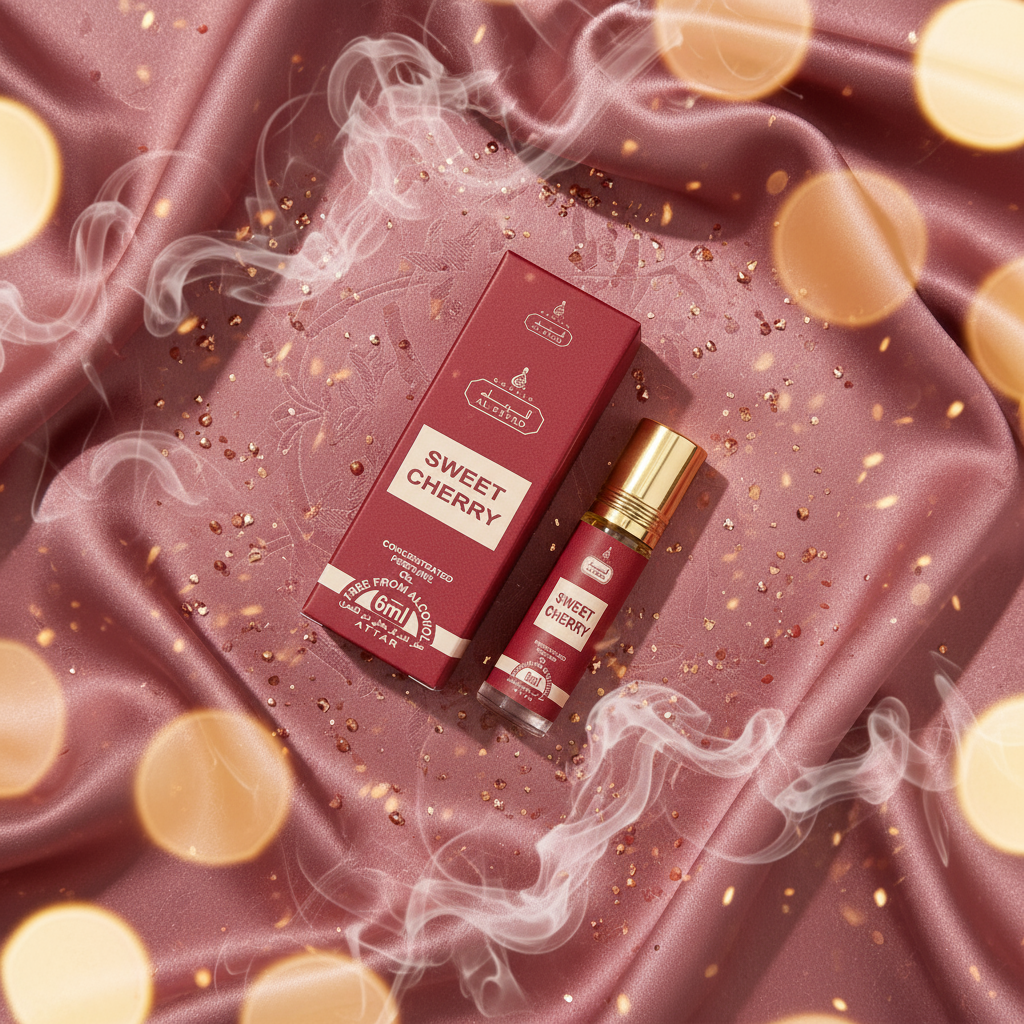 Óleo perfumado 6 ml «Sweet Cherry (Al Riyad)» – fragrância frutada-floral unissex 3 