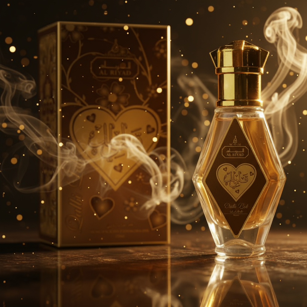 Óleo perfumado 20 ml «Qalbi Lak» - fragrância oriental para homem