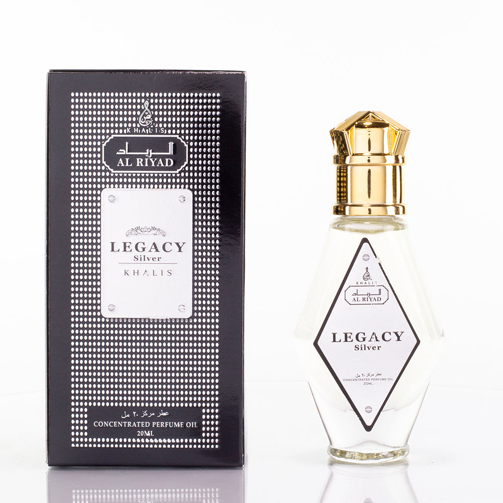 Óleo perfumado 20 ml «Legacy Silver» - fragrância amadeirada unissex 4 