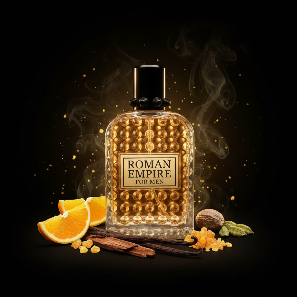 EDT 100 ml «Roman Empire Men» - fragrância oriental-amadeirada para homem