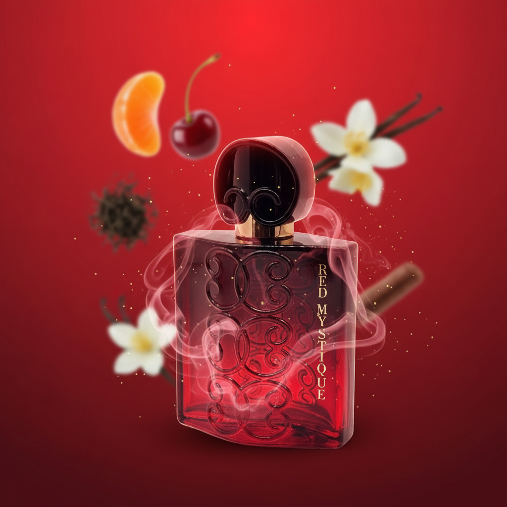 EDP 100 ml «Black Intense Red Mystique» - fragrância floral-frutada 3 