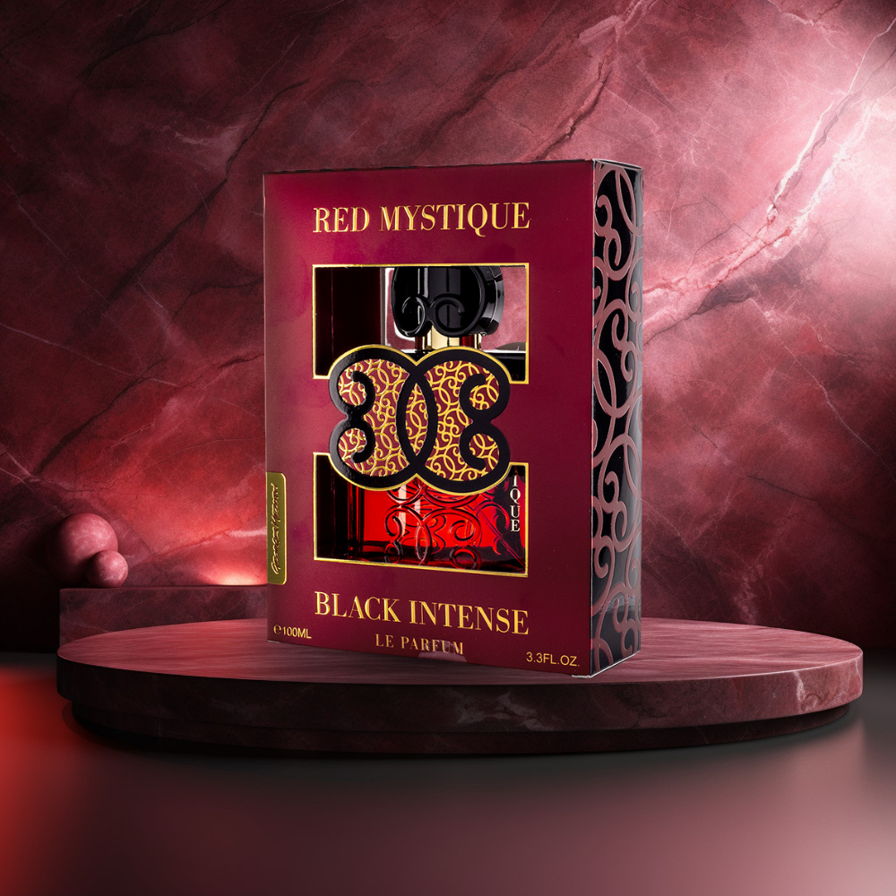EDP 100 ml «Black Intense Red Mystique» - fragrância floral-frutada